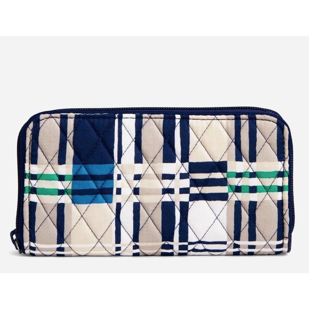 NWT Vera Bradley RFID Georgia Wallet - Santiago woven in Signature Cotton